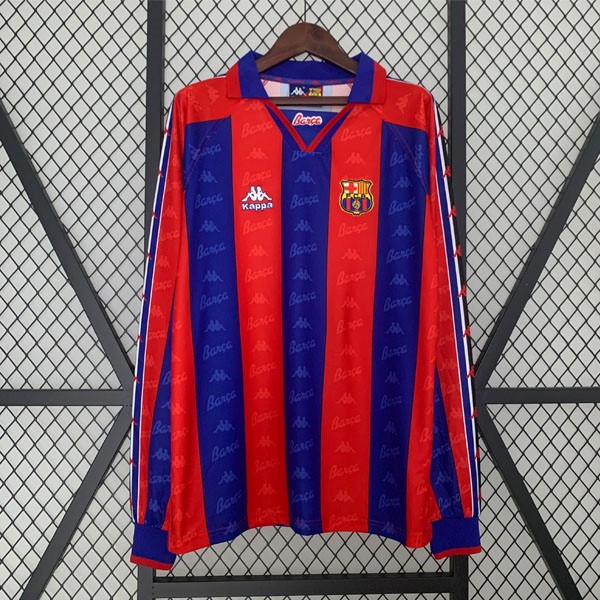 Tailandia Camiseta Barcelona Replica Primera Ropa ML Retro 1996 1997